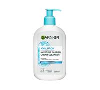 Garnier Hyaluron Barrier Protect Cream Cleanser, Removes Make-up, 250ml | Hydrates, Soothes & Re-plumps, For Normal to Dry Skin
