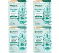 Garnier Hyaluronic Aloe Tissue - Maschera viso in tessuto con aloe vera - 28,0 g