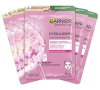 Garnier Hydra Bomb Hydrating Face Mask with Hyaluronic Acid and Sakura for Dead Skin (Pack of 5)