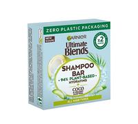 Garnier Ultimate Blends Coconut Hydrating Shampoo Bar with Aloe Vera for Normal Hair, 60g