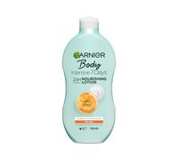 Garnier Intensive 7 Days Mango Oil Probiotic Body Lotion For Dry Skin 400ml | With Mango Oil and Probiotic Extract, Softening, Smoothing Moisturiser, Fast Absorbing, Non-Greasy