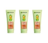 Garnier Keratin Sleek Smoothing Shampoo with Argan Oil, 200ml, Pack of 3