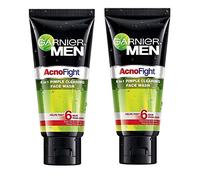 Garnier Men's Acno Fight Face Wash - 100ml (Pack Of 2)