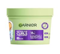 Garnier Method For Curls Deep Conditioning Mask, up to 7 days of moisture & curl definition. Designed, tested & approved on all curl types, including type 4 curls & coils. Silicone free, 370ml