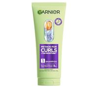 Garnier Method For Curls Moisture Shampoo, up to 7 days of moisture & curl definition. Designed, tested & approved on all curl types, including type 4 curls & coils. Silicone free, Vegan Formula,150ml