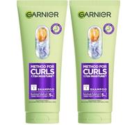 Garnier Method for Curls Shampoo, Designed for all curl types, 150ml (Pack of 2)