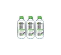 Garnier Micellar Cleansing Water Combination, Oily and Sensitive Skin, Mattifying Face and Eye Make-Up Remover and Cleanser 400 ml Pack of 3