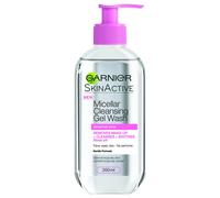 Garnier Micellar Gel Face Wash For Sensitive Skin 200ml, Gentle Face Cleanser & Makeup Remover, Recognised By The British Skin Foundation, Rinse-Off, Non-Drying & Fragrance Free Formula