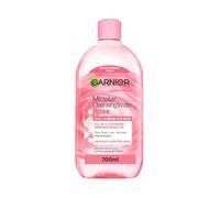 Garnier Micellar Rose Cleansing Water 700ml, Gentle face Cleanser & Makeup Remover, Hypoallergenic. Vegan Formula, Suitable For Dull And Sensitive Skin, Glow Boosting Formula, Dermatologically Tested