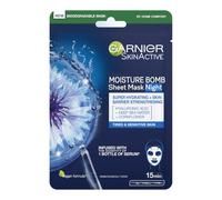 Garnier Hydra Bomb Night Face Mask - Deep Sea Water & Hyaluronic Acid - 28 g
