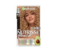 Garnier Permanent Hair Colour, Nutrisse Blonde Lift, Blonde For Dark Hair, With Anti-Brass Conditioner, For Non-Coloured Hair, Cruelty Free, Vegan Formula, Shade: UL2 Caramel Blonde