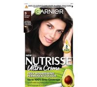 Garnier Nutrisse Permanent Hair Dye (Various Shades) - 3 Darkest Brown