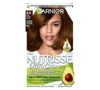 Garnier Nutrisse Creme Permanent Colour 4.3 Dark Golden Brown
