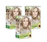 Garnier Nutrisse Permanent Care Hair Colour with Nourishing Fruit Oils, Colouration with 8 Weeks Hold, Ultra Cream Tint, 8N Nude