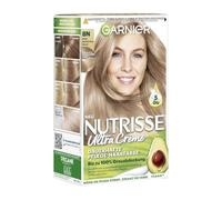 Garnier Nutrisse Permanent Care Hair Colour with Nourishing Fruit Oils, Colouration with 8 Weeks Hold, Ultra Cream Tint, 8N Nude