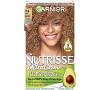 Garnier Nutrisse Permanent Hair Dye, Natural-looking, hair Dark Golden Blonde