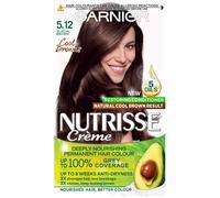 Garnier Nutrisse Permanent Hair Dye (Various Shades) - 5.12 Glacial Brown