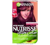 Garnier Nutrisse Ultra Color Hair Dye, Vegan, 5.64 Terracotta Chili. 100% grey coverage and a bold, vibrant 8-week colour. This no-ammonia, vegan formula delivers intense terracotta chili tones