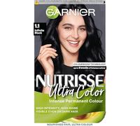 Garnier Nutrisse Ultra Color Permanent Hair Dye, 1.10 Infinite Black