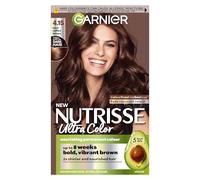 Garnier Nutrisse Ultra Color Permanent Hair Dye, 4.15 Iced Coffee Brown