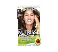 Garnier Nutrisse Ultra Crème Permanent Nourishing Hair Dye, 4 Dark Brown