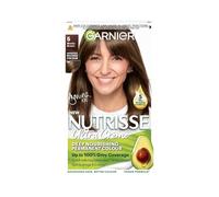 Garnier Nutrisse Ultra Crème Vegan Hair Dye, 5 Mocha Brown. Get 100% grey coverage and deep, radiant 8-week colour. This gentle, no-ammonia, vegan formula ensures beautiful, healthy-looking hair.