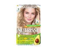 Garnier Nutrisse Ultra Crme Vegan Dye, 9 Light Blonde: Bright, luminous, long-lasting hair colour
