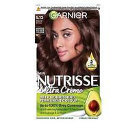 Garnier Nutrisse Ultra Crme Dye, Vegan, 5.12 Glacial Brown