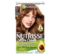 Garnier Nutrisse Ultra Crme Dye, Vegan, 6.3 Golden Light Brown