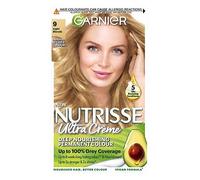 Garnier Nutrisse Ultra Crme Vegan Dye, 9 Light Blonde: Bright, luminous, long-lasting hair colour