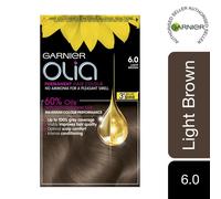 Garnier Olia 6.0 Light Brown No Ammonia Permanent Hair Dye