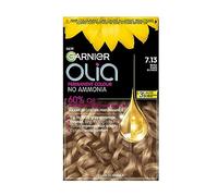 Garnier Olia Permanent Hair Dye, No Ammonia, Full Grey Coverage, Long-lasting Colour & Shine, Vegan Formula, Colour: 7.13 Beige Dark Blonde, 230g