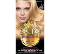 Garnier Olia Ammonia-Free Brilliant Color Oil-Rich Permanent Hair Color 9.3 Light Golden Blonde (1 Kit) Blonde Hair Dye (Packaging May Vary)