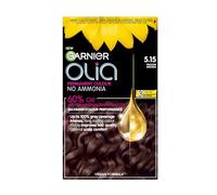 Garnier Olia Luminous Long-Lasting Hair Colour, 5.15 Frozen Brown | 100% Grey Coverage, Oil-Powered Formula, Luminous Long-Lasting Vibrant Colour, No-Ammonia, 3x Shinier Hair