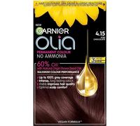 Garnier Olia No Ammonia Long-lasting Permanent Hair Colour Dye with Flower Oil
