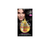 Garnier Olia Oil Powered Permanent Hair Color, 3.11 Darkest Platinum Brown, 1 kit