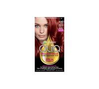 Garnier Olia Oil Powered Permanent Hair Color, 6.60 Light Intense Auburn, 1 kit