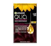 Garnier Olia Permanent Hair Dye, Ammonia-Free, Natural Flower Oils, Pure Velvet Carmine (4.62)