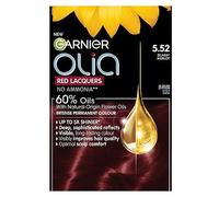 Garnier Olia Permanent Hair Dye Red Lacquers 5.52 Glassy Merlot