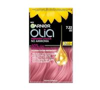 Garnier Olia Permanent Hair Dye, Up to 100% Grey Hair Coverage, No Ammonia, 7.22 Deep Rose