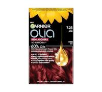 Garnier Olia Red Lacquers Permanent Hair Dye, Full Grey Coverage, Intense Shine & Softness, Ammonia & Silicone-Free, Shade: 7.25 Vinyl Blush