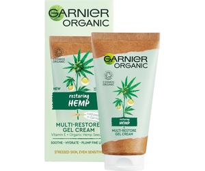 Garnier Organic Hemp Multi-Restore Gel Cream 50 ml, Soothing & Hydrating Moistu