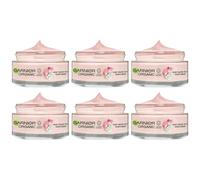 Garnier Organic Rosy Glow 3 in 1 Youth Face Cream with Rosehip Vitamin C 50ml X6
