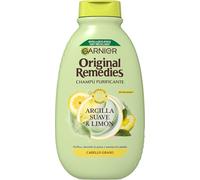 Garnier Original Remedies Shampoo For Oily Hair, Clay & Lemon, 300 ml (Pack of 1)