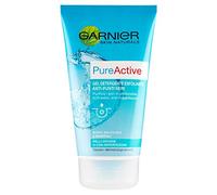 Garnier Pure Active 6 x 150 ml Anti-Blackhead Cleansing Gel for Greasy or Blemished Skin, Face - Travel Size