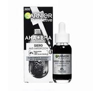 Garnier Pure Active AH BHA Charcoal Face Serum, 30 ml PACK OF 2 | Lightweight charcoal face serum with 4% AHA, BHA and niacinamide for oily, blemish-prone and sensitive skin.