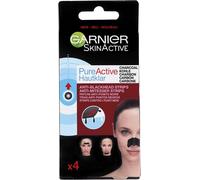 Garnier Pure Active Anti-Blackhead Charcoal Nose Strips, Pack Of 4