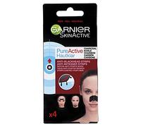 Garnier Pure Active Anti-Blackhead Charcoal Nose Strips, Pack Of 4