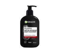 Garnier Pure Active BHA (Salicylic Acid) + Charcoal Daily Face Cleanser - Up to 24h Mattifying & Cleansing Gel For Blemish Prone Skin, Anti-blackhead - Vegan*, Leaping Bunny Approved