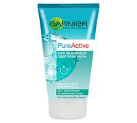 Garnier Pure Active Anti Blackhead Deep Pore Face Wash Oily Skin